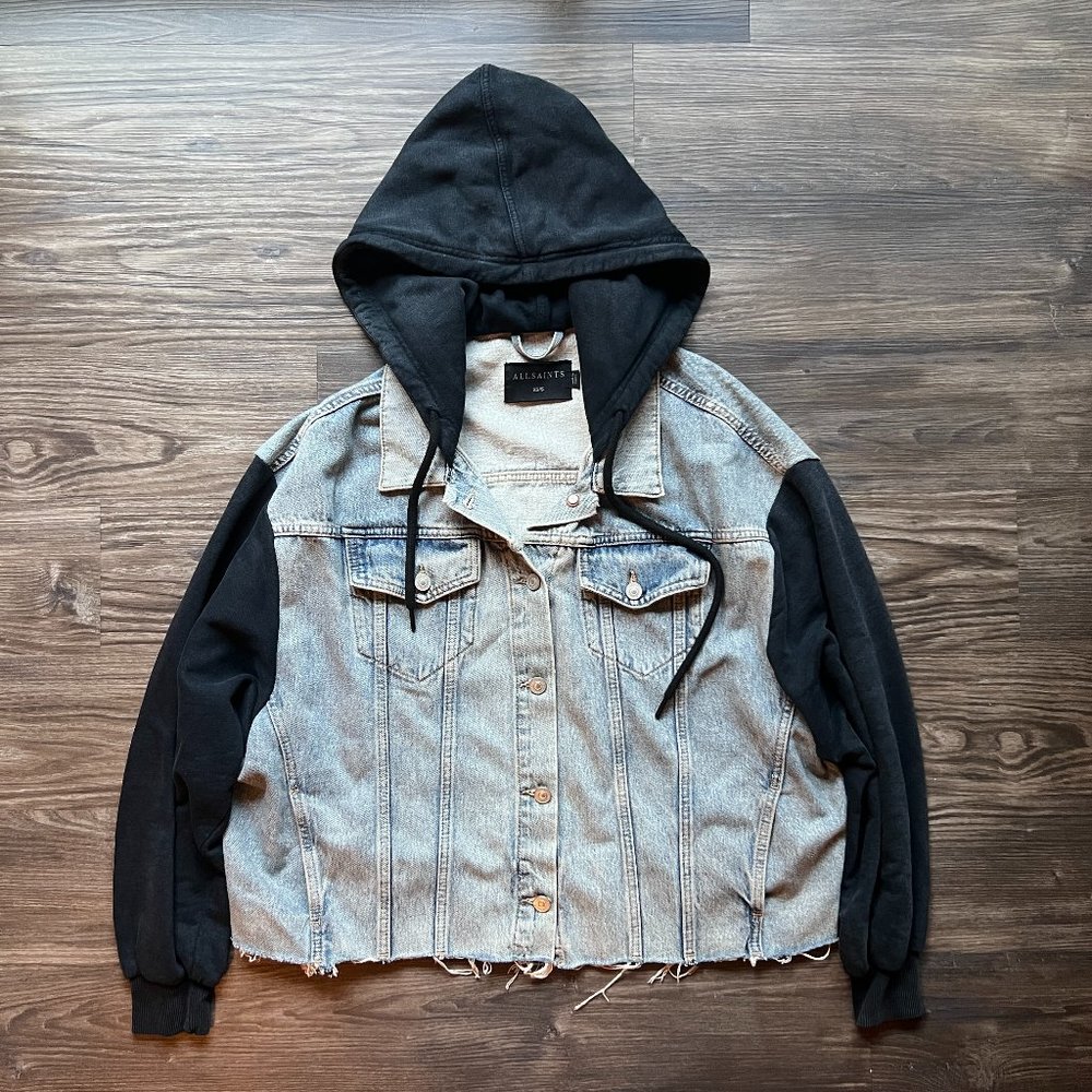 ALLSAINTS Milena Hooded Jacket in XS/S